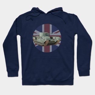 Churchill WW2 British Tank Hoodie